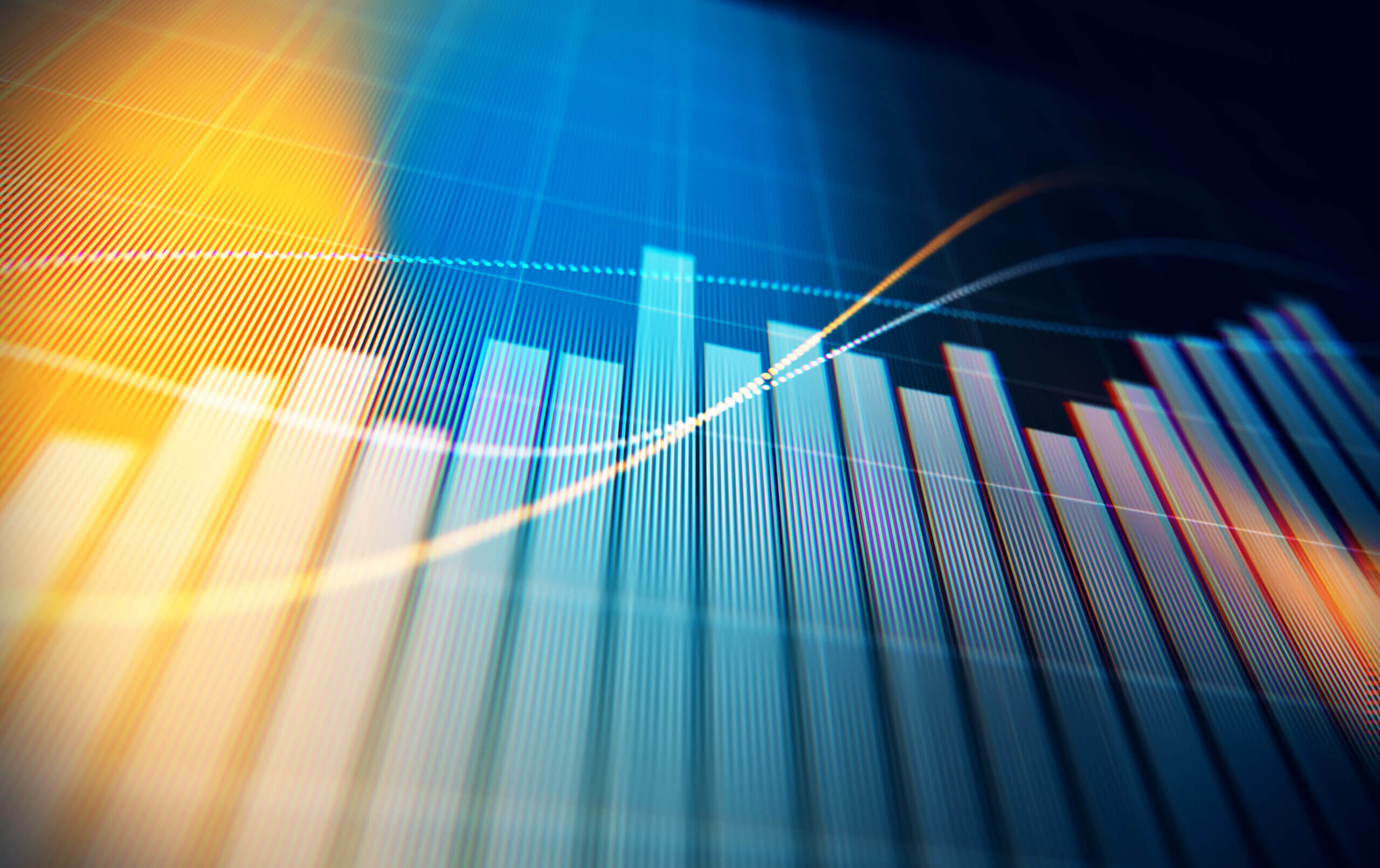 Financial and Technical Data Analysis Graph Showing Search Findings