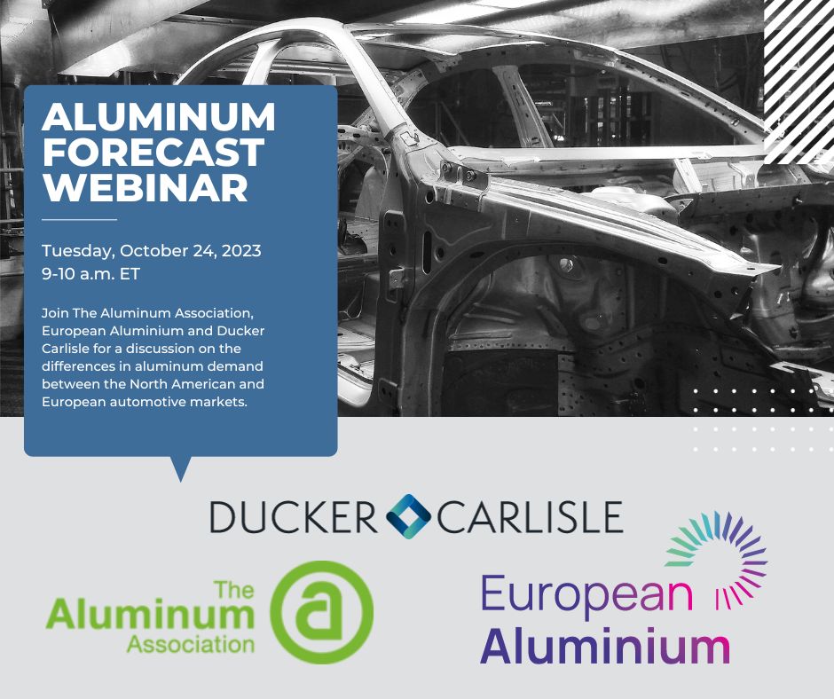 Aluminum Forecast Webinar – October 24th 2023